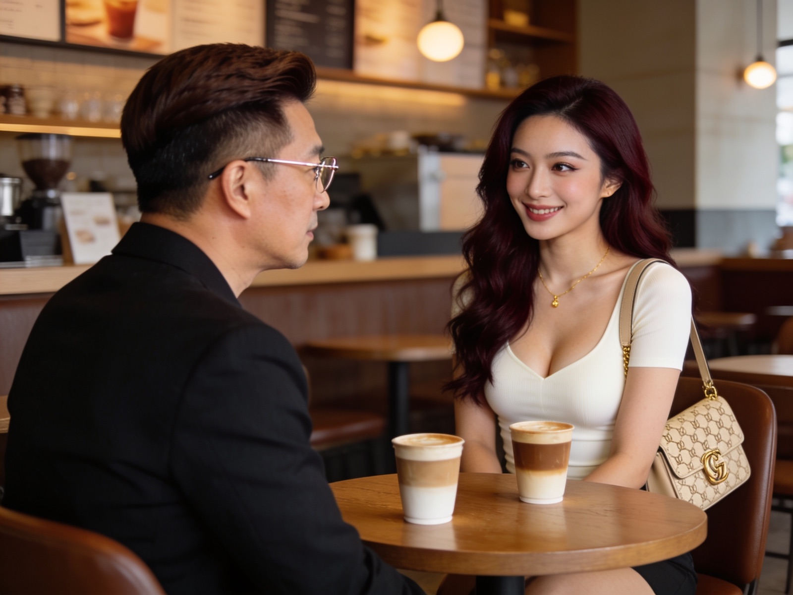 乾爹分辨甜心真心還是撈錢的判斷結構